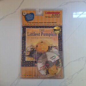 Scholastic Littlest Pumpkin Audio Book Combo Read‎ Along Halloween Preschool CD